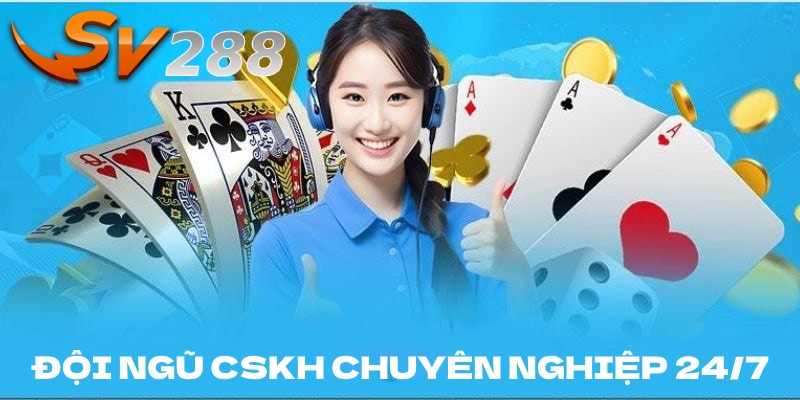 Đội ngũ CSKH chuyên nghiệp 24/7 